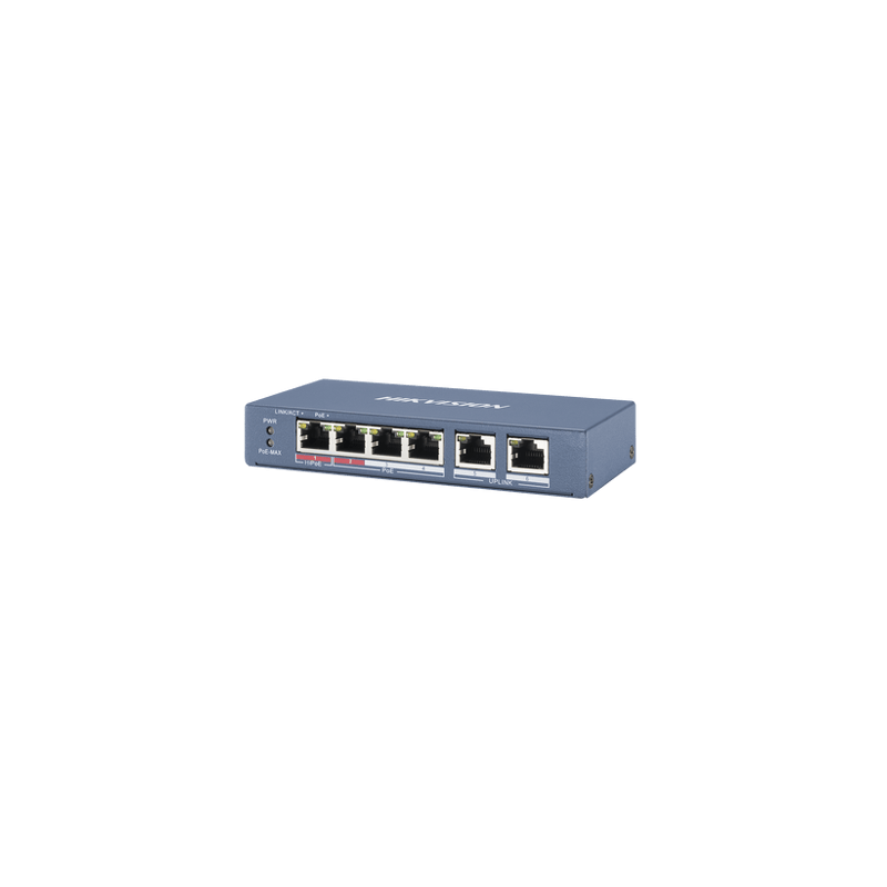 Switch PoE / No Administrable / 3 Puertos 10/100 Mbps 802.3 af/at (30
