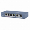 Switch PoE / No Administrable / 3 Puertos 10/100 Mbps 802.3 af/at (30