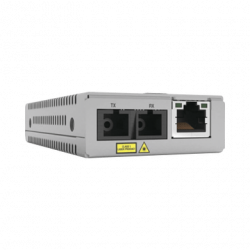 Convertidor de medios Gigabit, conector SC Distancia (20KM) Monomodo V