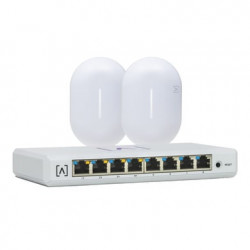 Kit de lanzamiento Alta Labs: Incluye 1 Switch PoE S8-POE / 2 Puntos d