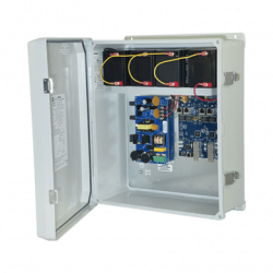 Fuente de Alimentación para PoE / 2 Entradas 1G Fiber SFP / 4 Salidas