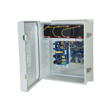 Fuente de Alimentación para PoE / 2 Entradas 1G Fiber SFP / 4 Salidas