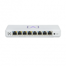 Switch Gigabit PoE Administrable / 8 puertos 10/100/1000 Mbps (4 de el