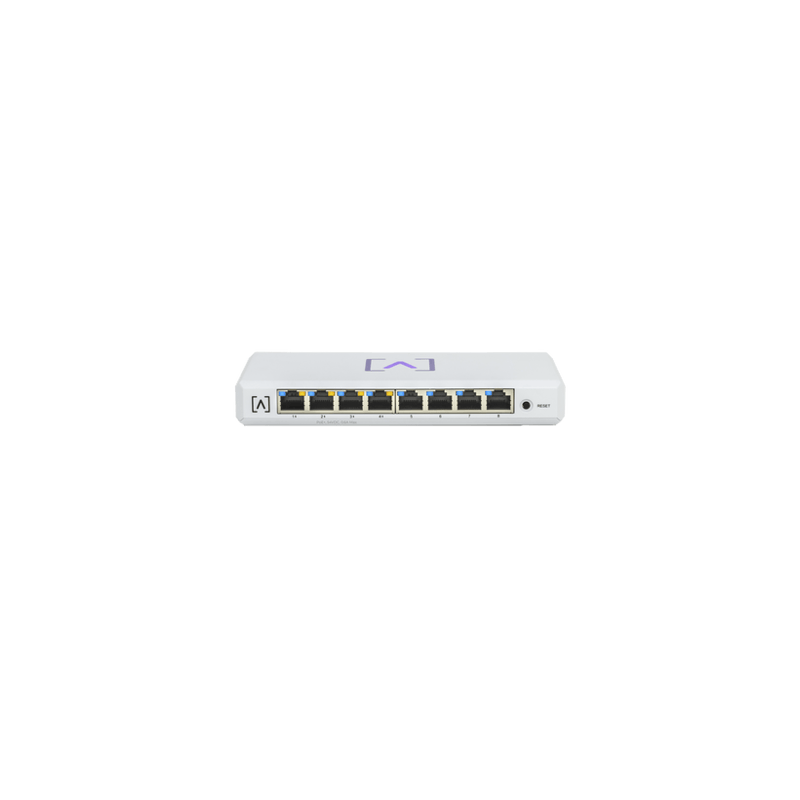 Switch Gigabit PoE Administrable / 8 puertos 10/100/1000 Mbps (4 de el