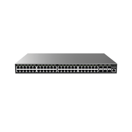 Switch Gigabit PoE Administrable / 48 puertos 10/100/1000 Mbps  6 Puer
