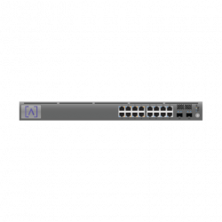 Switch Gigabit PoE Administrable / 16 puertos 10/100/1000 Mbps  2 Puer