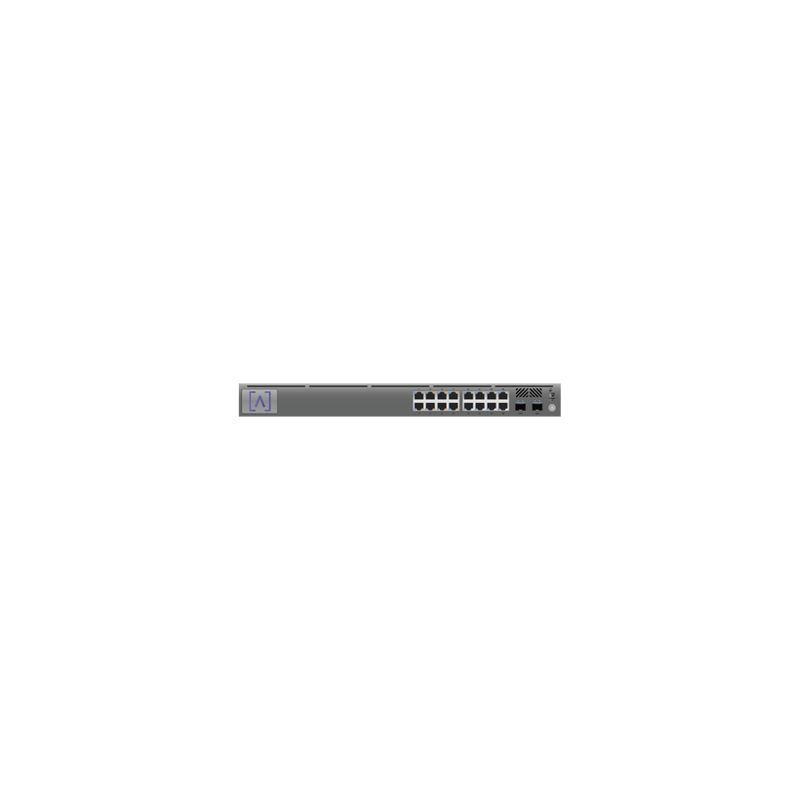 Switch Gigabit PoE Administrable / 16 puertos 10/100/1000 Mbps  2 Puer