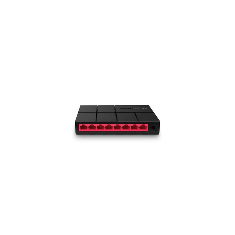 Switch NO Administrable / Para escritorio / Carcasa de Plástico / 8 pu