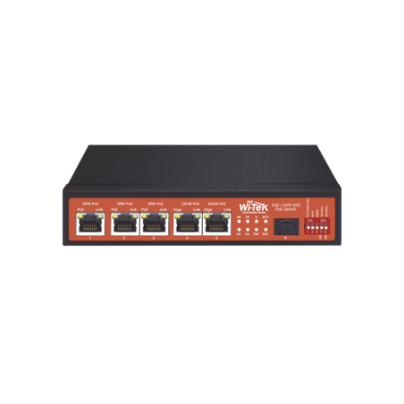 Controlador Solar de 5A con Switch PoE /  1 Puertos Gigabit PoE 802.3