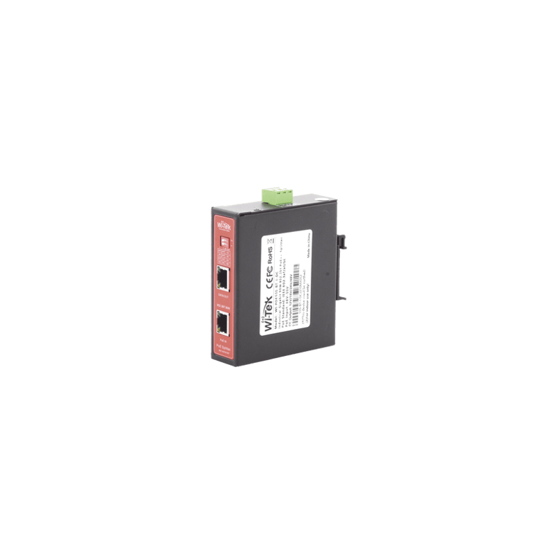 Splitter PoE IN hasta 90 W / Salida DC 12v/16V/24v o 48V / Carcasa met