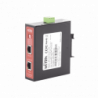 Splitter PoE IN hasta 90 W / Salida DC 12v/16V/24v o 48V / Carcasa met