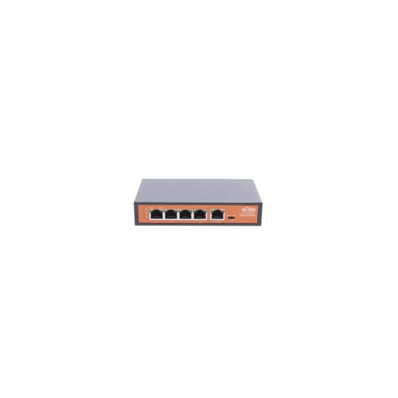 Extensor PoE / Entrada hasta 90 W / 4 puertos Gigabit PoE salida 802.3