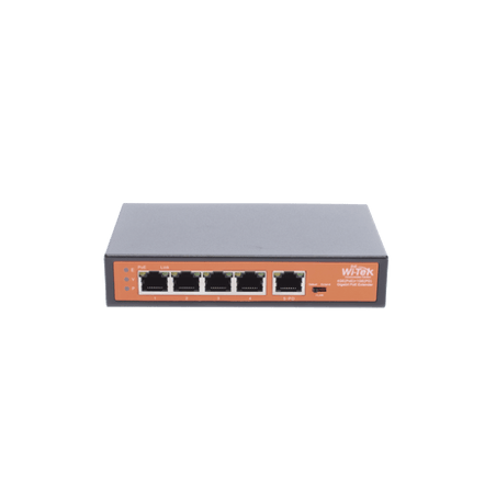 Extensor PoE / Entrada hasta 90 W / 4 puertos Gigabit PoE salida 802.3