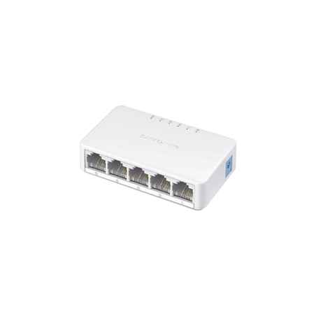 Switch NO Administrable / Para escritorio /  5 puertos 10/100 Mbps / D