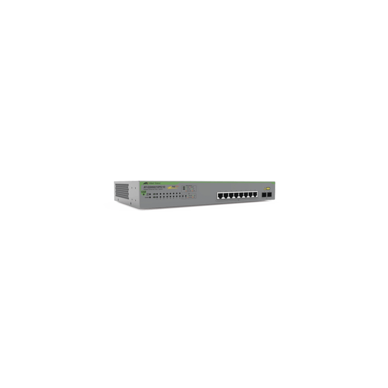 Switch PoE Gigabit WebSmart de 10 puertos 10/100/1000 Mbps (2 x Combo)