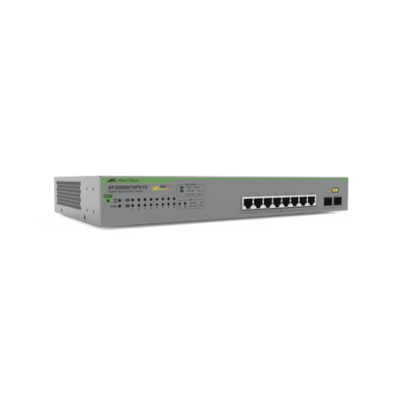 Switch PoE Gigabit WebSmart de 10 puertos 10/100/1000 Mbps (2 x Combo)