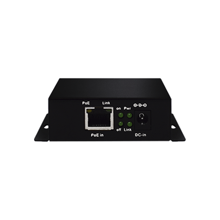 Inyector PoE Extenido Industrial / PoE 802.3 af/at Hasta 30W / Conexió