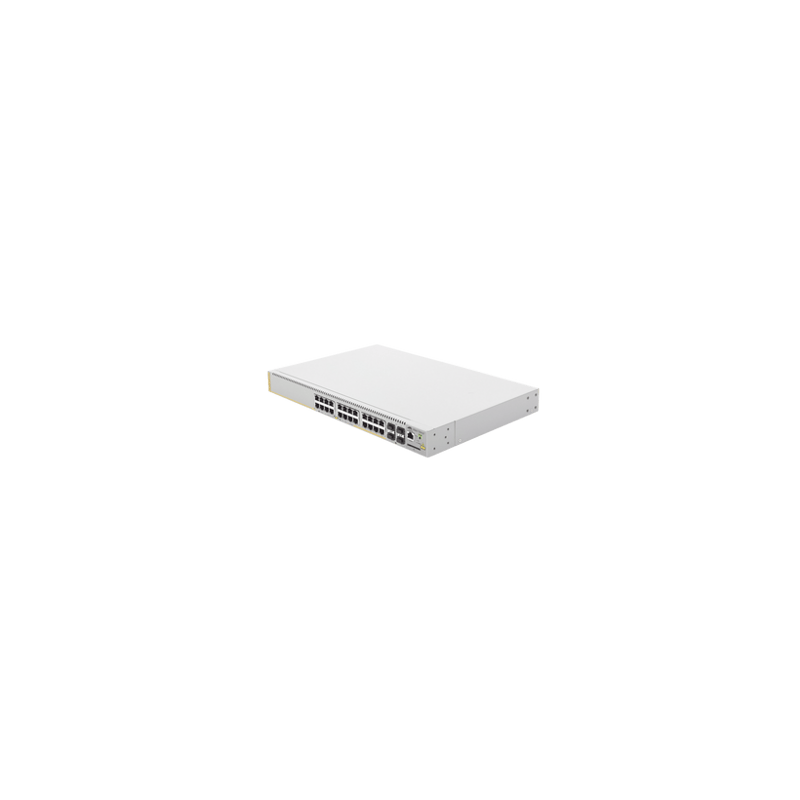 Switch PoE Administrable CentreCOM GS970M, Capa 3 de 24 Puertos 10/100