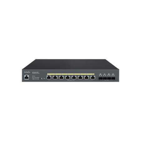 Switch PoE  Administrable en Nube Capa 2  de 8 puertos PoE  de 2.5 Gbp