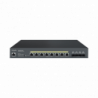 Switch PoE  Administrable en Nube Capa 2  de 8 puertos PoE  de 2.5 Gbp