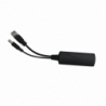 Splitter PoE IN 802.3 af/at / Se Puede Energizar Hasta con 30W / Salid