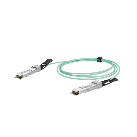 Cable AOC QSFP28 de 100 Gbps a 100 Gbps / Cable de fibra óptica Activo