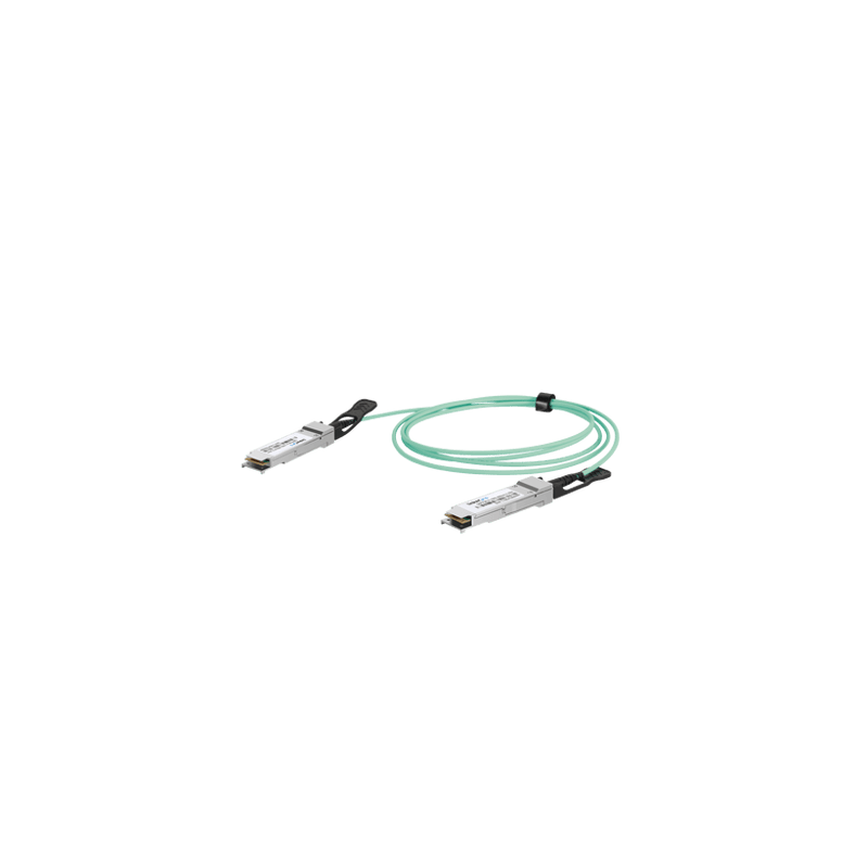 Cable AOC QSFP28 de 100 Gbps a 100 Gbps / Cable de fibra óptica Activo