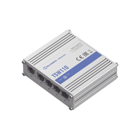 Switch Industrial No-Administrable 5 puertos Gigabit