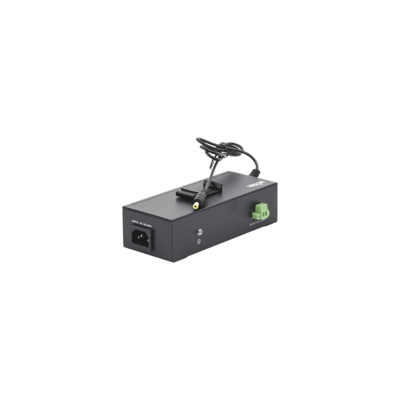 Inyector PoE industrial / Con UPS No-Break / Cuenta con 2 Puertos Giga