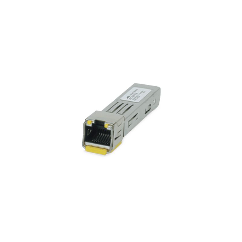 Transceptor MiniGbic SFP 10/100/1000 Mbps, distancia 100 m conector RJ