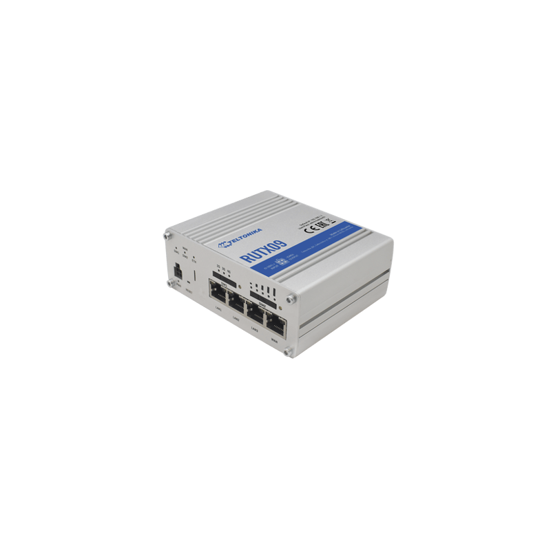 Router Industrial LTE(4.5G) Cat6, 4 puertos Gigabit, Doble ranura SIM,