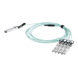 Cable AOC QSFP de 40 Gbps a 4x 10 Gbps / Cable de fibra óptica Activo