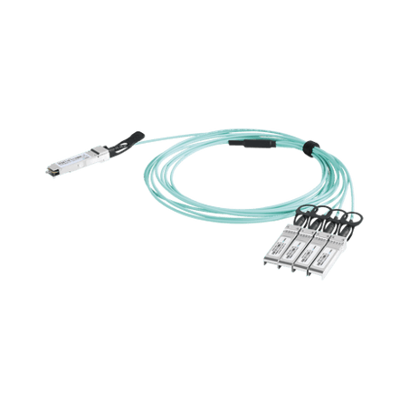 Cable AOC QSFP de 40 Gbps a 4x 10 Gbps / Cable de fibra óptica Activo
