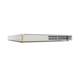 Switch Stackeable Capa 3, 24 ptos Gigabit, 4 ptos SFP 10G, Fuentes HOT