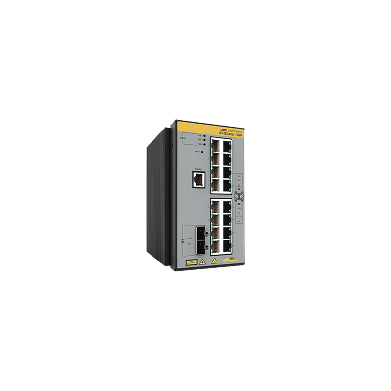 Switch Industrial Capa 3, 16x 10/100/1000-T PoE, 2x SFP 1G