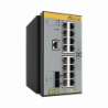 Switch Industrial Capa 3, 16x 10/100/1000-T PoE, 2x SFP 1G
