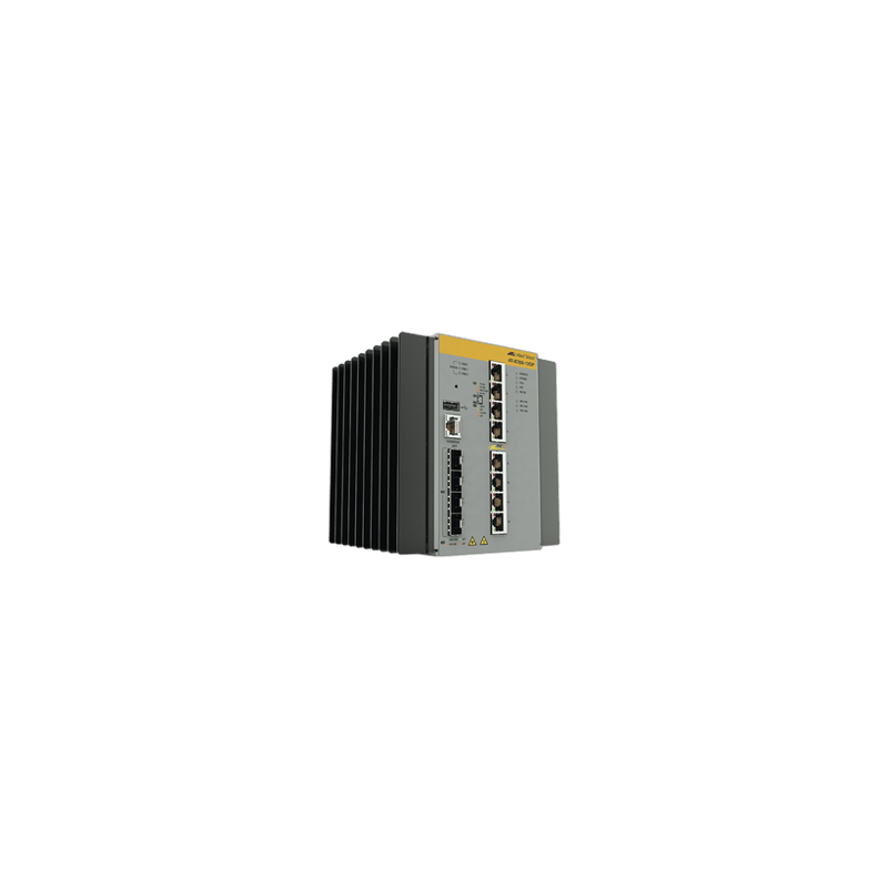 Switch Industrial Hi-PoE Continuo Administrable Capa 3 de 8 x 10/100/1