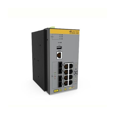 Switch Industrial PoE Capa 3 D/8 Puertos 10/100/1000 PoE af/at, 4 x SF