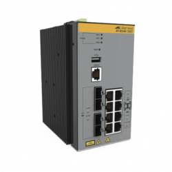 Switch Industrial Capa 3, 8x 10/100/1000T, 4x 100/1000X SFP, (TAA comp