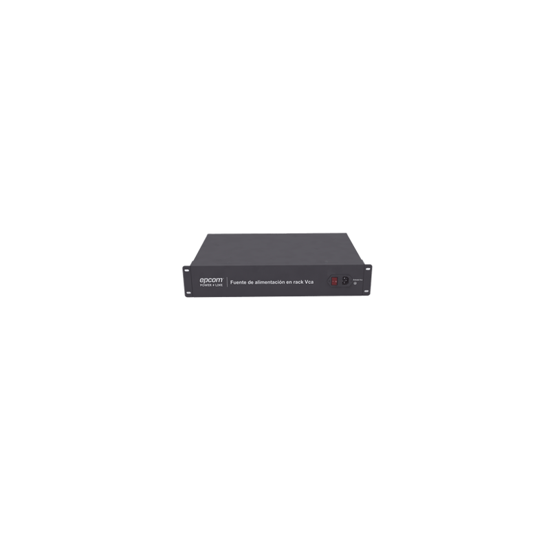 Fuente 24 Vca / Industrial / Tipo RACK / 20 Amperes / 16 salidas / 1.2