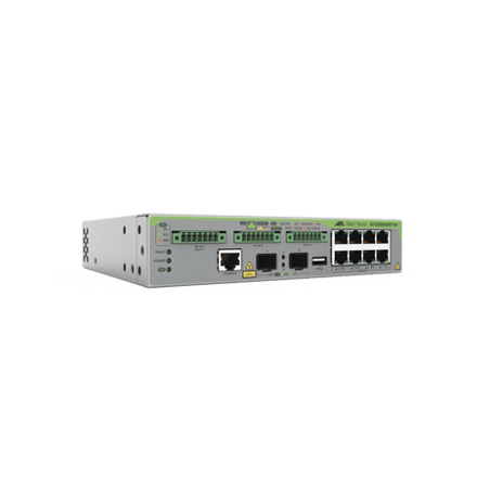 Switch Gigabit L3, 8 puertos 1000T PoE, 2 puertos 100/1000X SFP, 3 pue