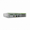Switch Gigabit L3, 8 puertos 1000T PoE, 2 puertos 100/1000X SFP, 3 pue