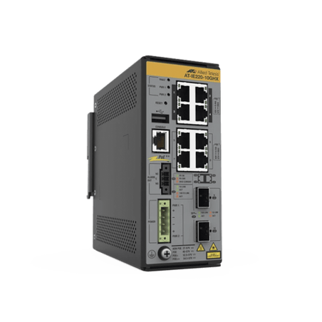 8x 10/100/1000T, 2x 1G/10G SFP, Industrial Ethernet, Layer 2 Switch, P