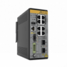 8x 10/100/1000T, 2x 1G/10G SFP, Industrial Ethernet, Layer 2 Switch, P