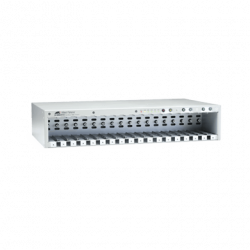 CHASSIS D/18 SLOTS PARA CONVERTIDORES DE MEDIOS SERIE MMC2000, PSU UNI