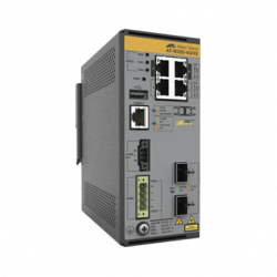 Switch Industrial L2, Puertos 4x 10/100/1000T con PoE, 2x 1G/10G SFP,