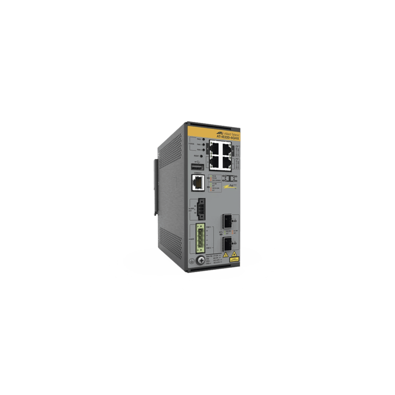 Switch Industrial L2, Puertos 4x 10/100/1000T con PoE, 2x 1G/10G SFP,