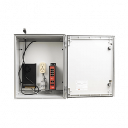 Switch PoE Industrial para exterior / 8 puertos Gigabit con 8 puertos