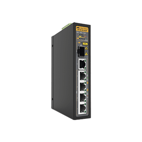 Switch Industrial PoE No-Administrable de 5 Puertos 10/100/1000 Mbps (