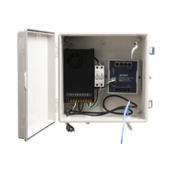 Switch para exterior / 8 puertos Gigabit con 4 puertos PoE 802.3at / P